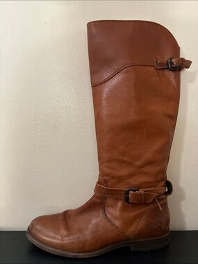 Frye Women's Phillip Riding Boots in a whiskey size 9.5
